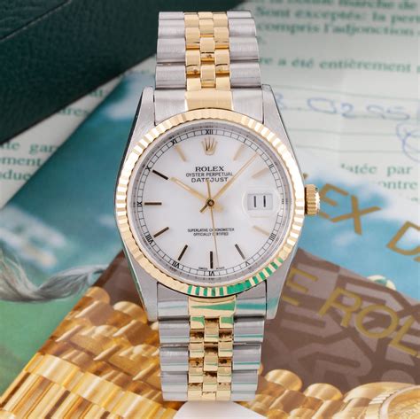 1995 rolex datejust|rolex datejust 36 16233.